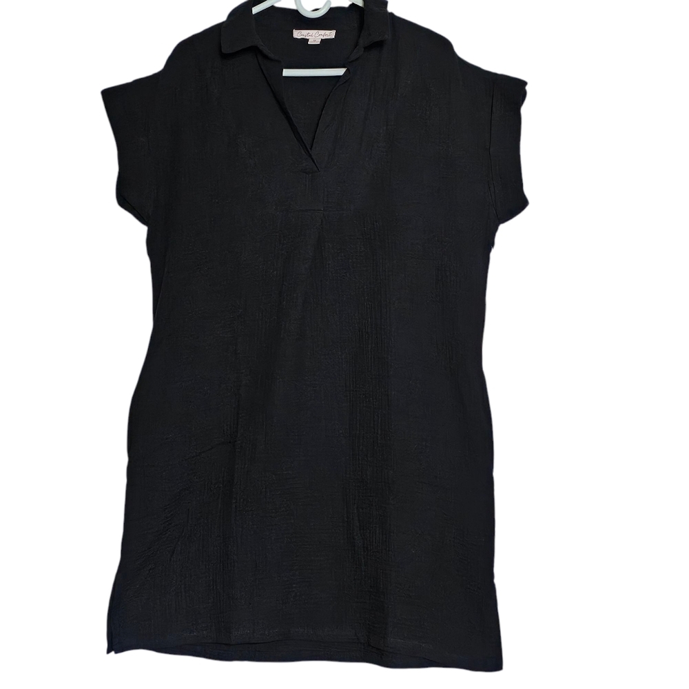 🔥 Coastal Comfort Dress Black Size Medium
